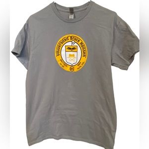 Bruce Hansen Beer Label Matthew 22:29 Power of God Men’s M T-Shirt MINTY